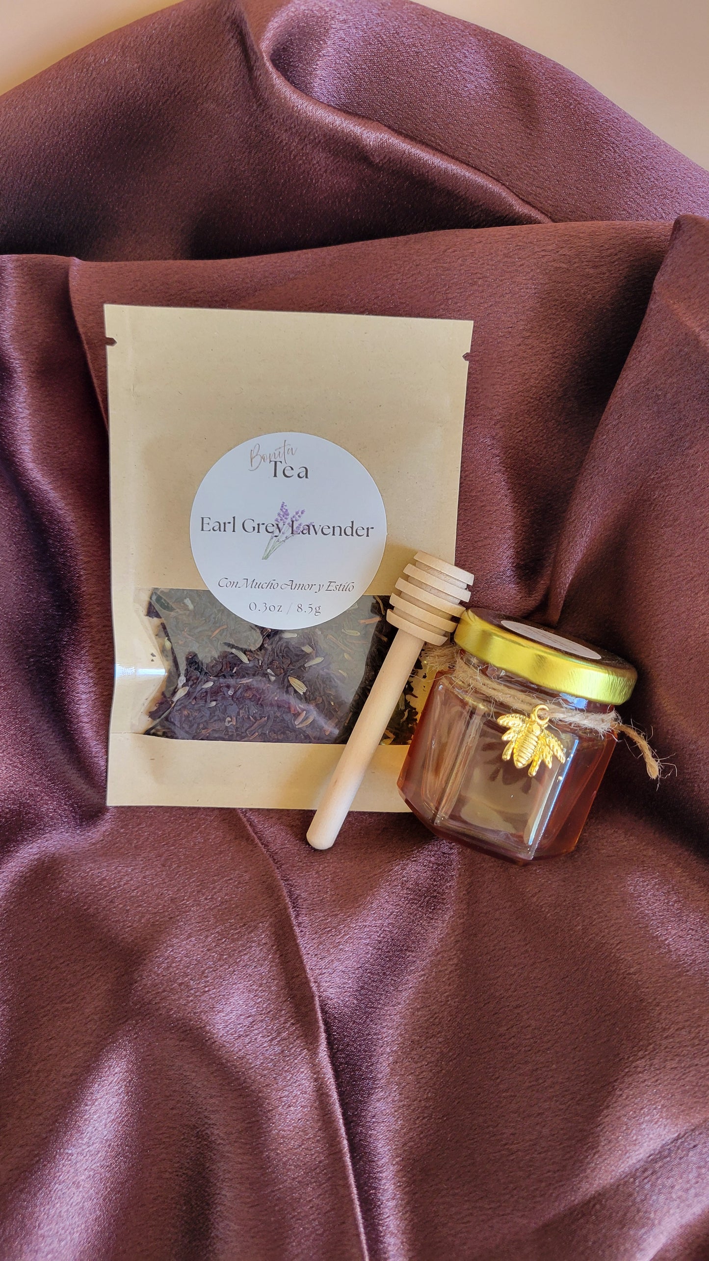 Loose Leaf Tea + Honey Jar & Dipper