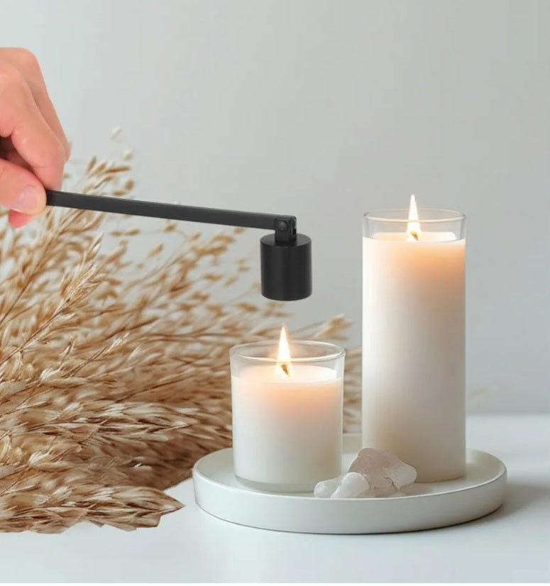 Black Stainless Steel Candle Snuffer